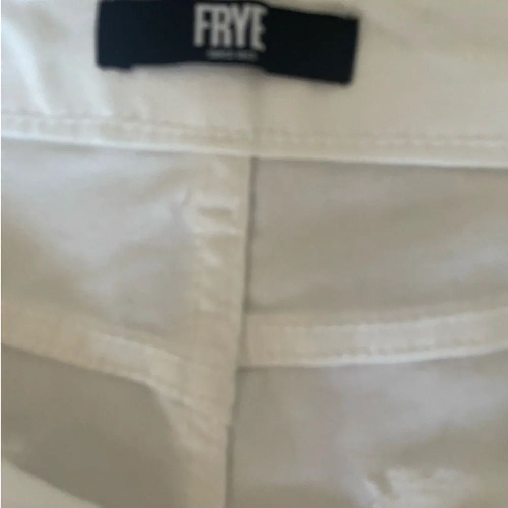NWT Frye Women’s High Rise Jeans in Ivory Off White Size 8 / 29 - Picture 7 of 8